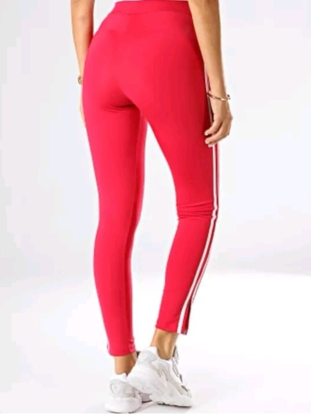adidas Originals Bellista Tricot Leggings Magenta - Picture 10 of 11